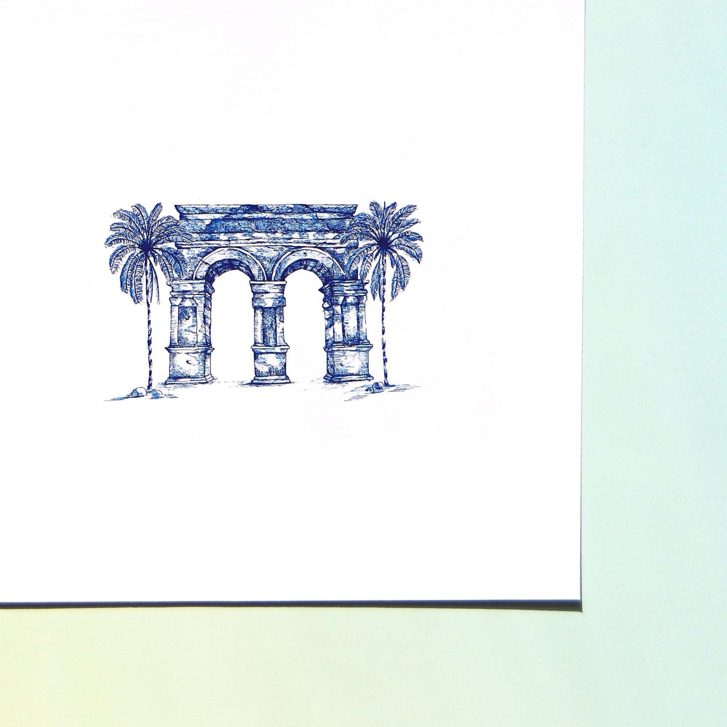 Roman Gate Print