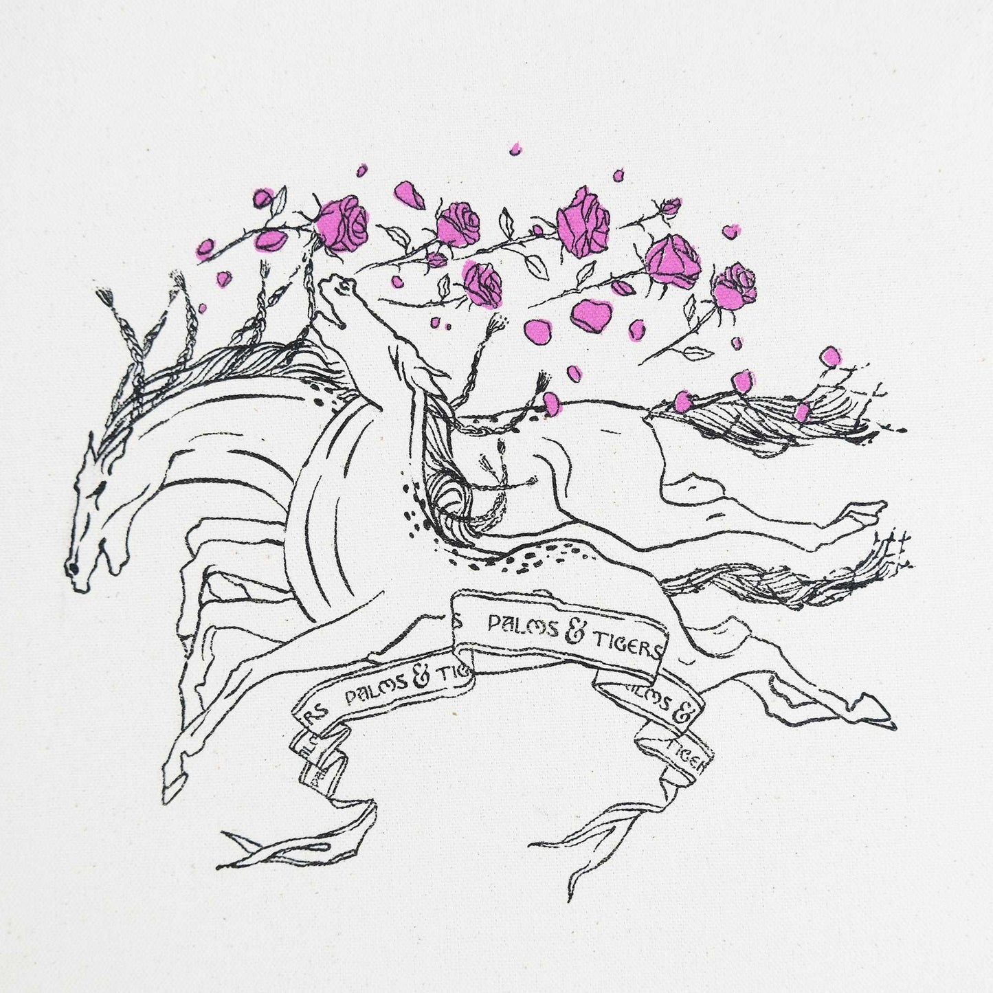 Horses Tote Bag