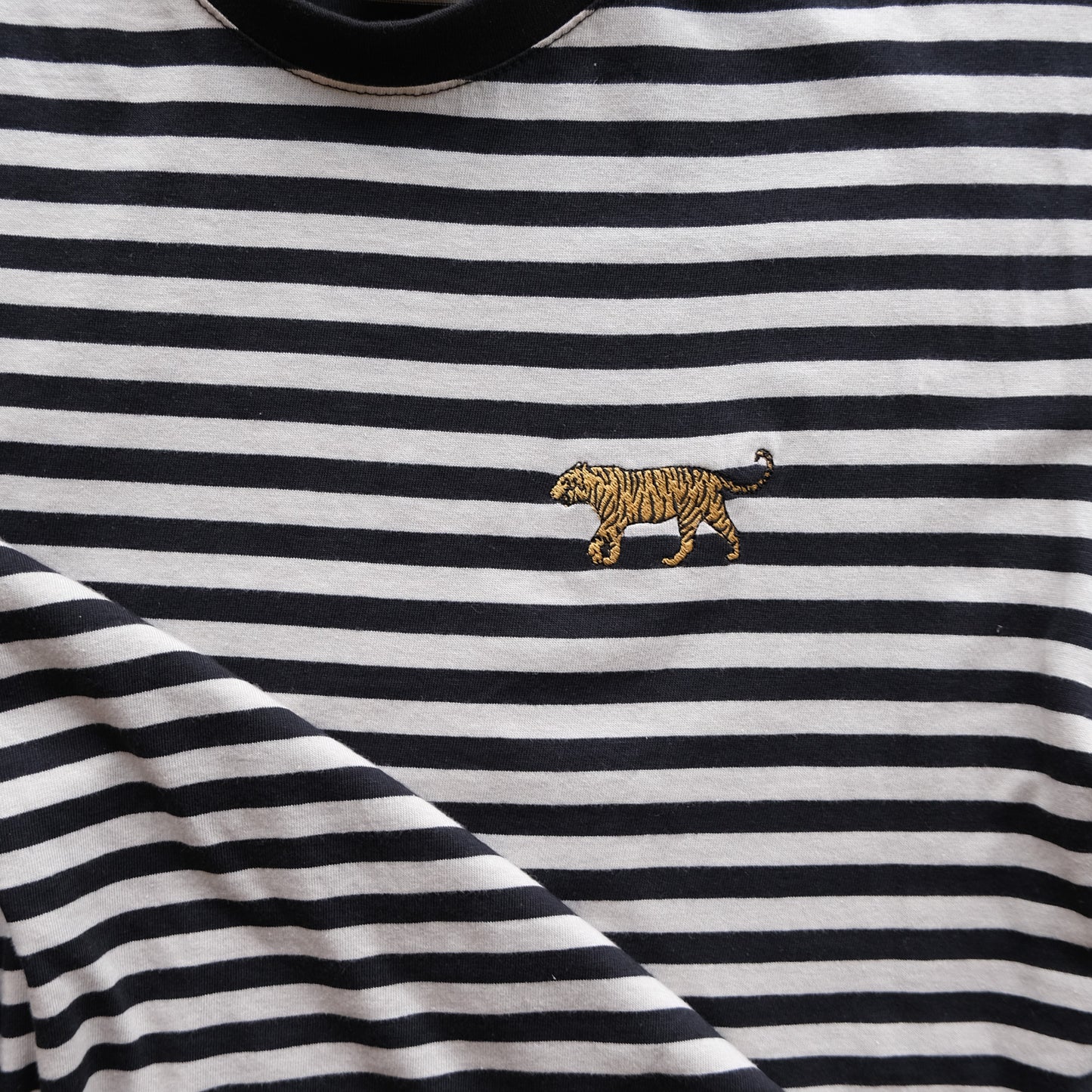 Stripes Tiger T | Stone and Black | Oversize
