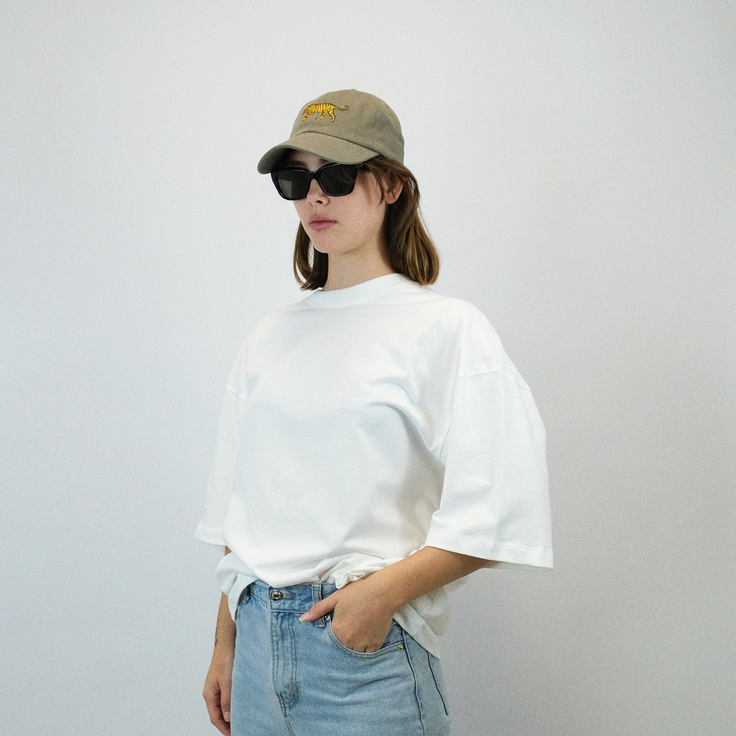 Perfect Fit White T Shirt | Oversize 100% Cotton