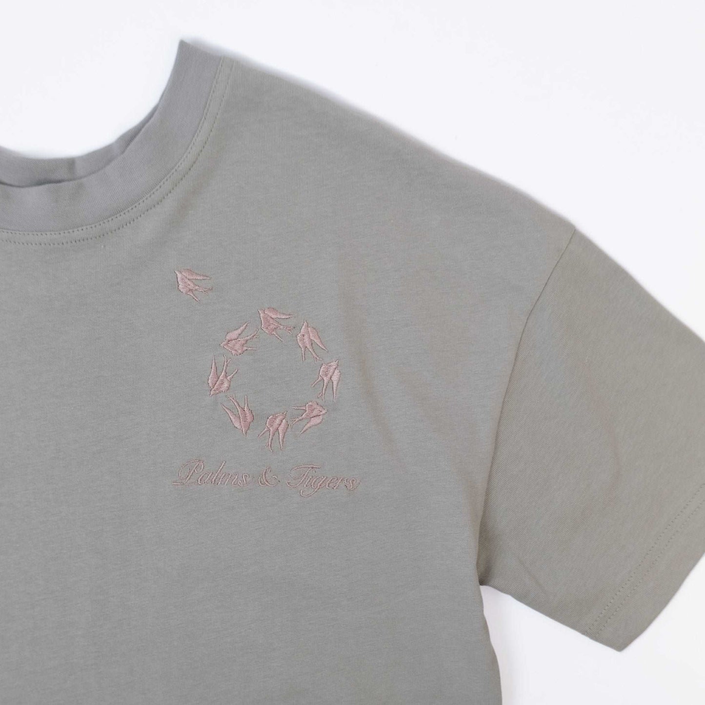 Newer Perspective T- Pink Embroidery