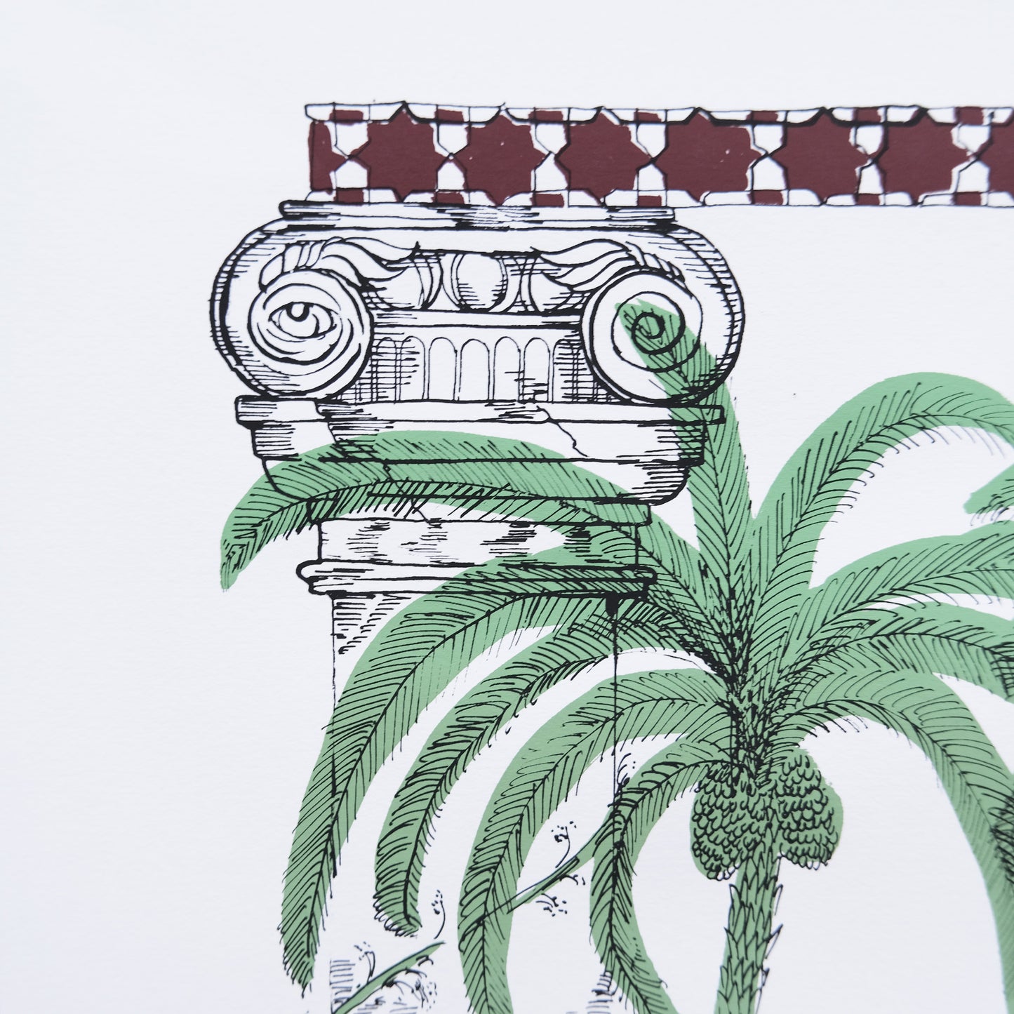 Tigers Temple Screen Print