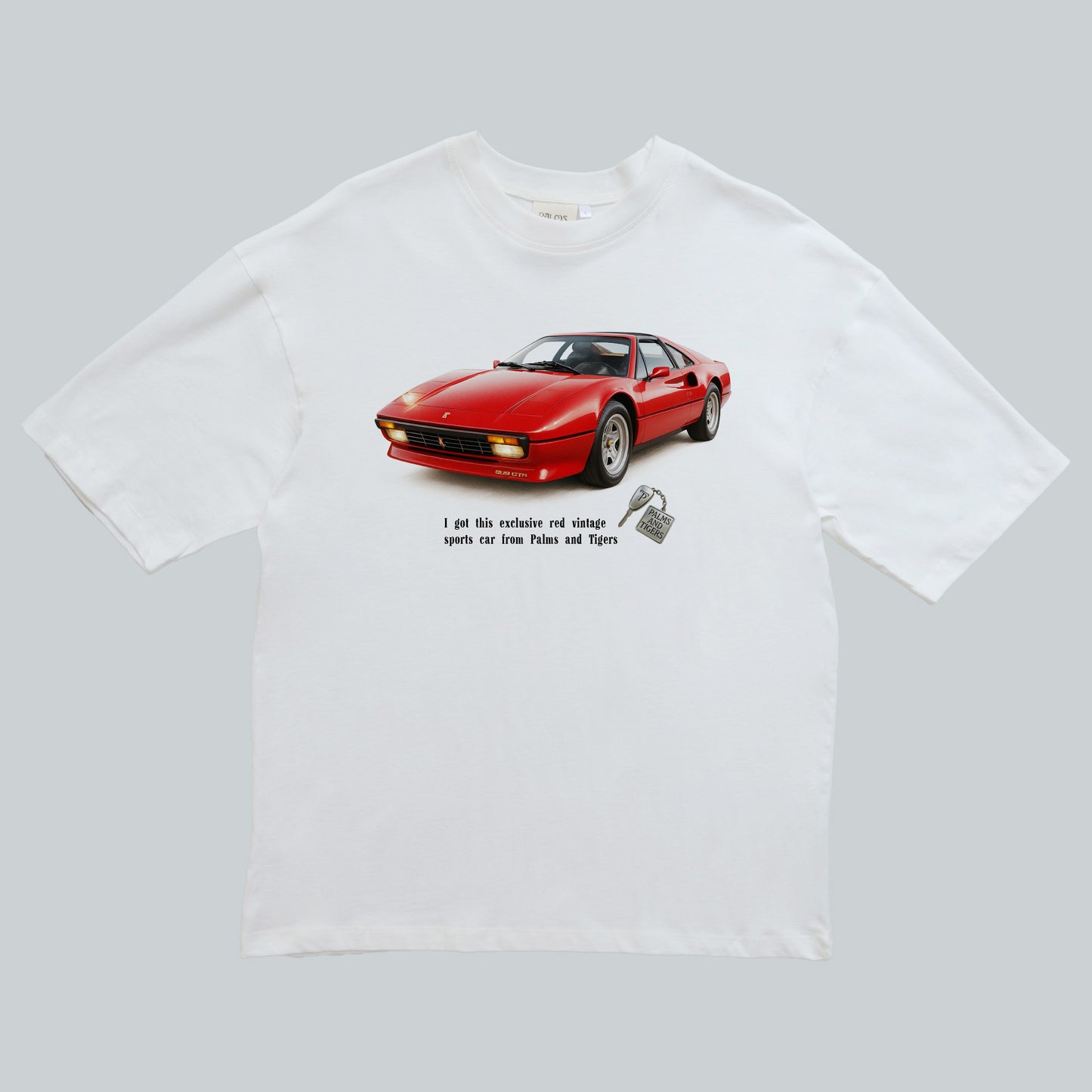 Sports Car | Oversize T Shirt 100% cotton
