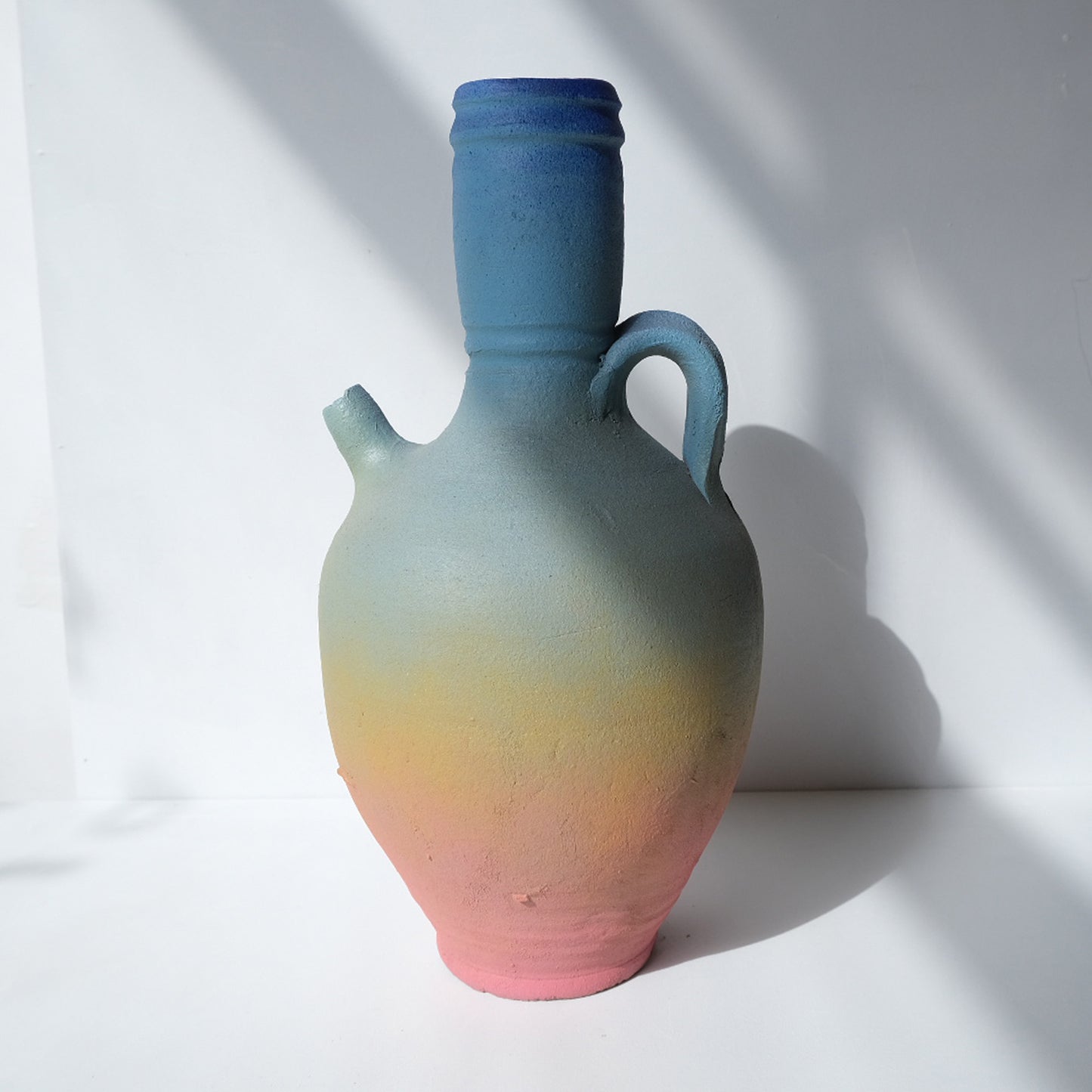 Gradient vase golden hour