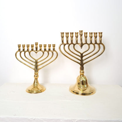 חנוכיה לב | נחושת