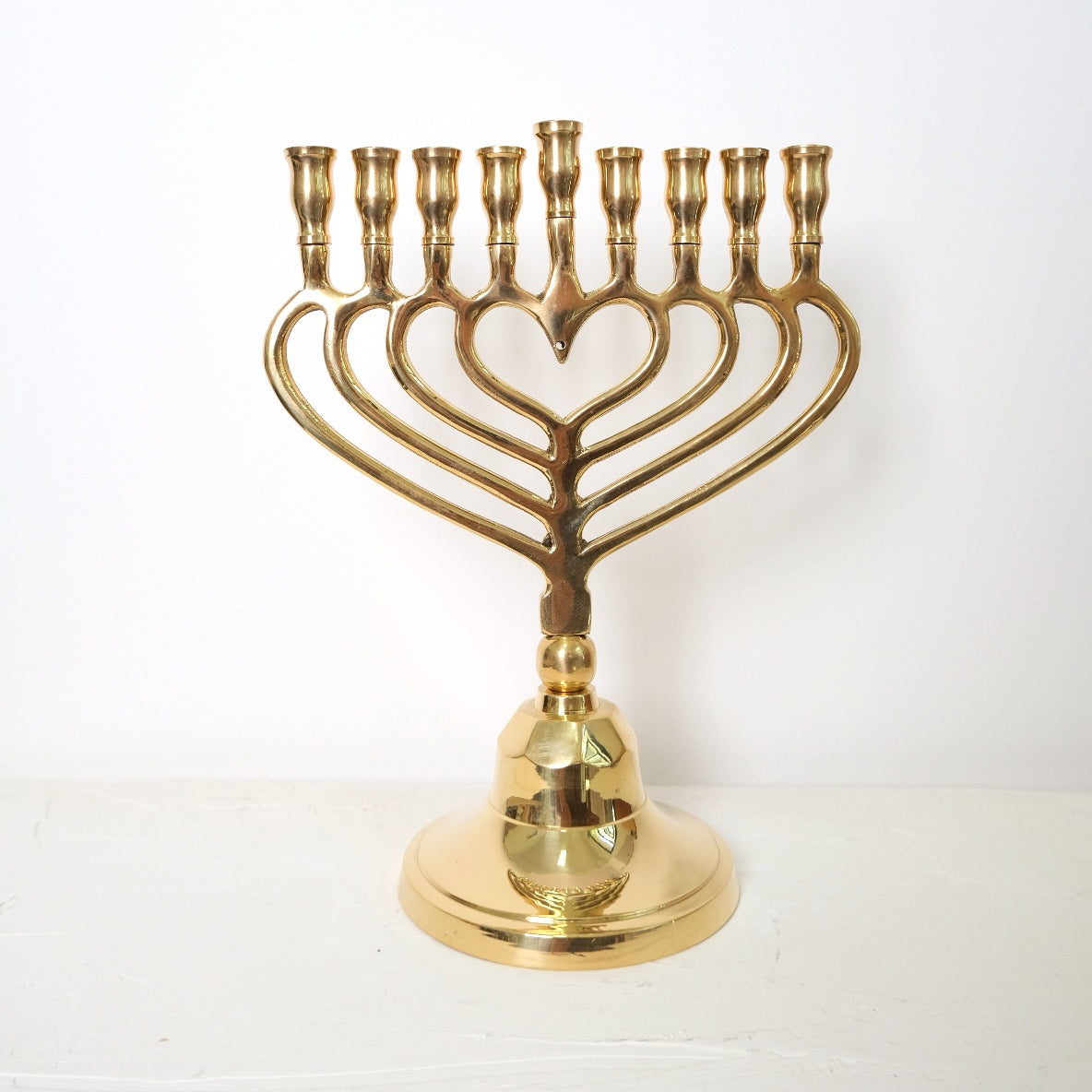 חנוכיה לב | נחושת