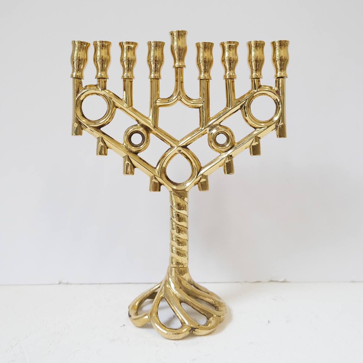 חנוכיה פרח | נחושת