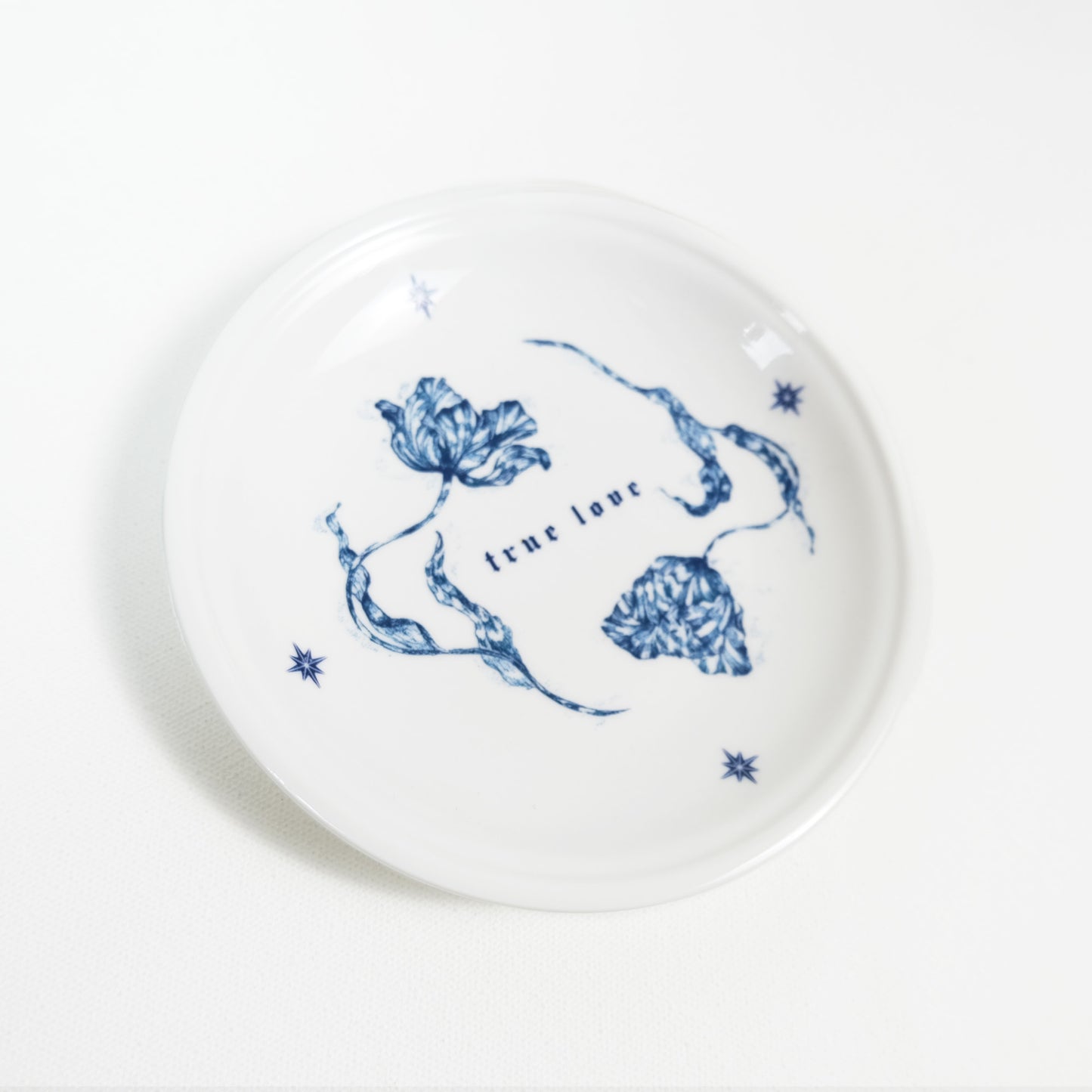 True Love porcelain plate