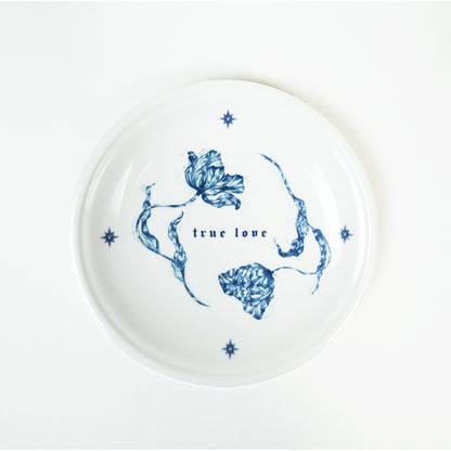 True Love porcelain plate