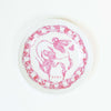 Hope Porcelain Plate | Botanical Flowers in Red