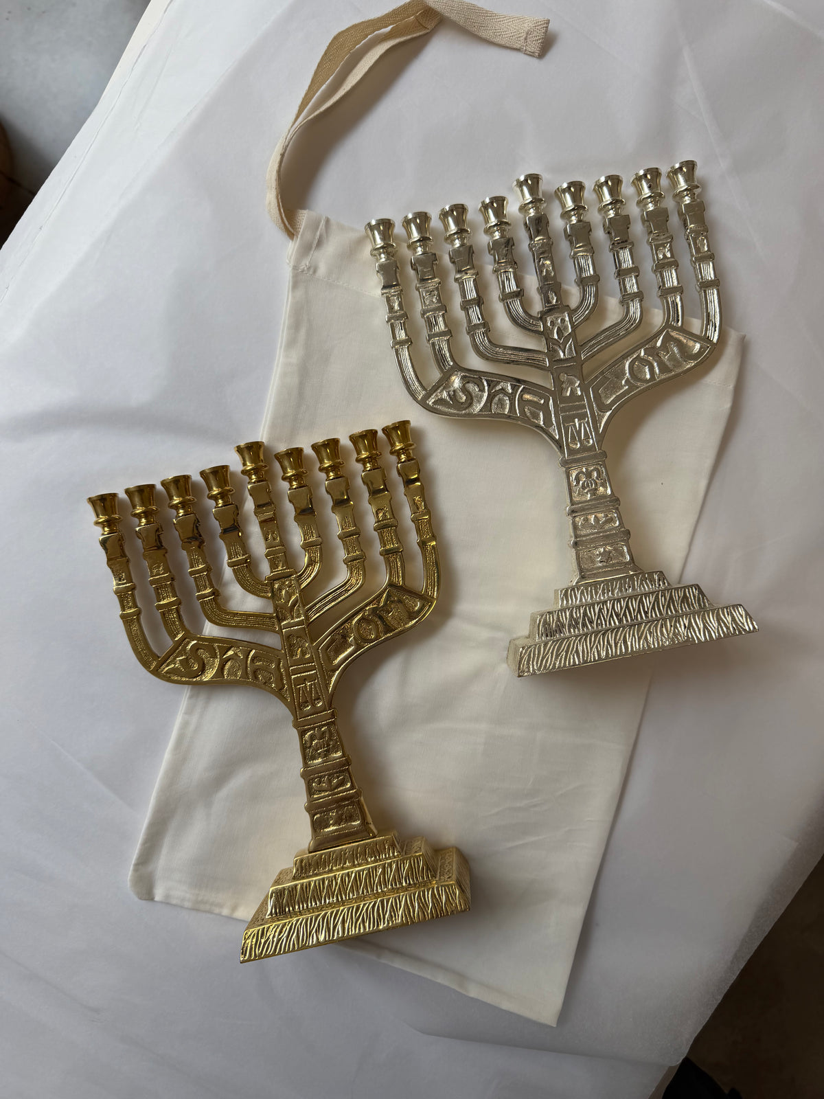חנוכית ירושלים | נחושת
