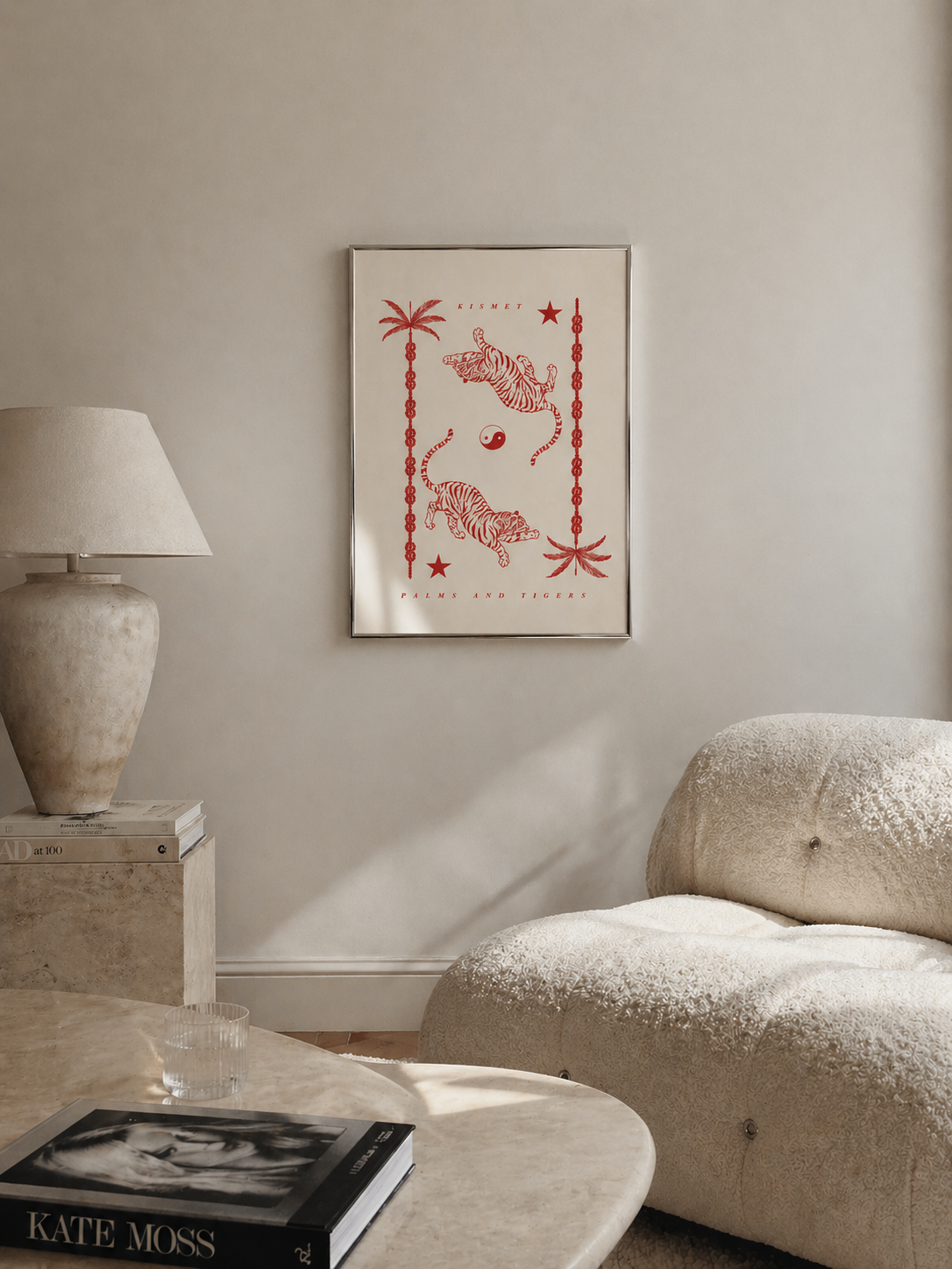 Kismet Tigers Print- Red
