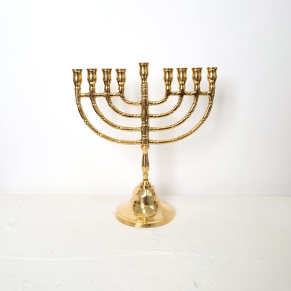 חנוכיה חרוזים | נחושת