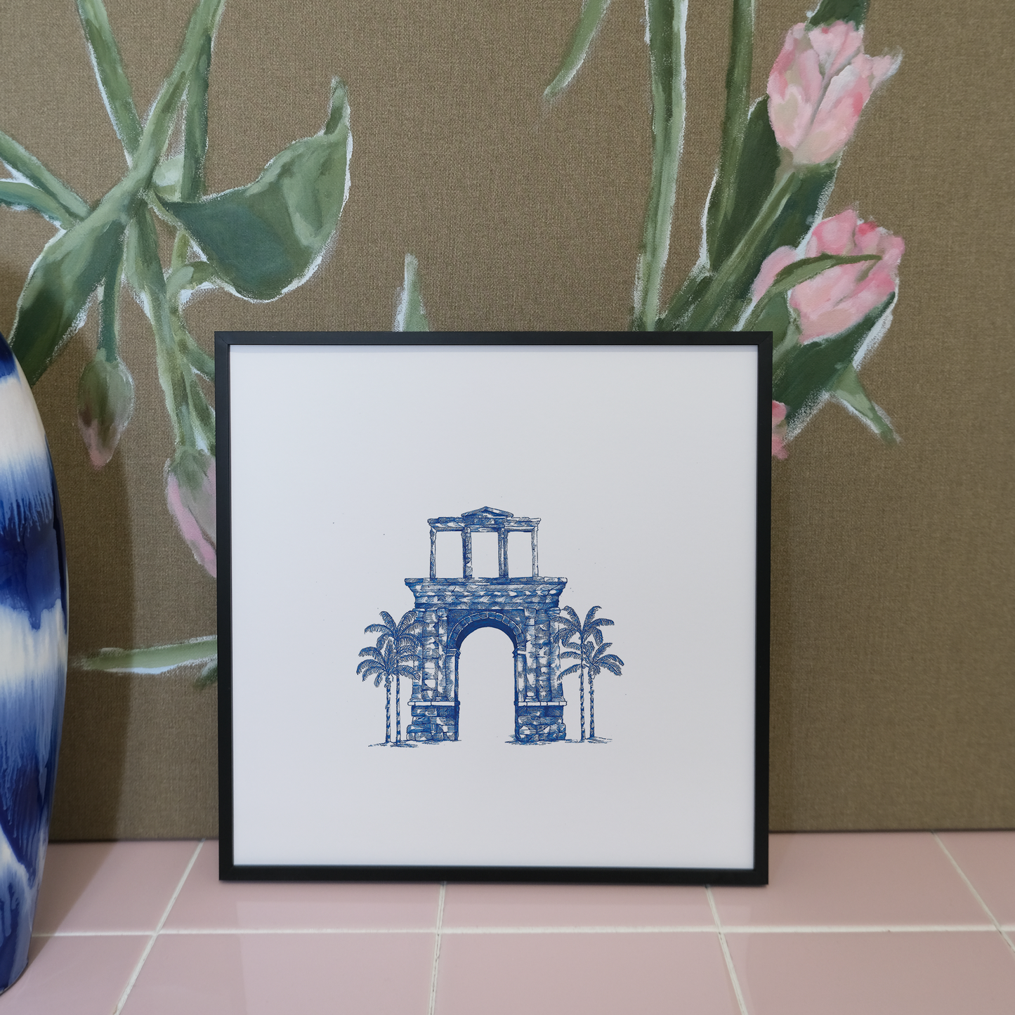The Villa Framed