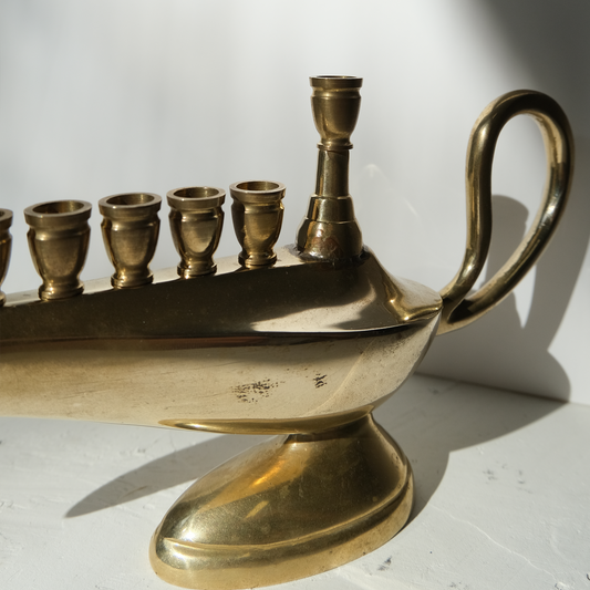 חנוכיה אלדין | נחושת | גודל קטן