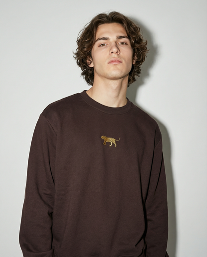 Tiger Sweater In Chocolate