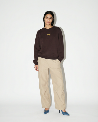 Tiger Sweater In Chocolate