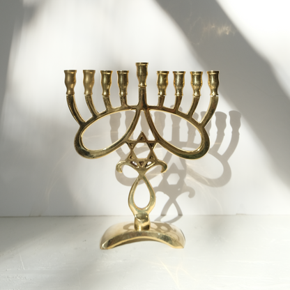 חנוכיה אליפסות | נחושת