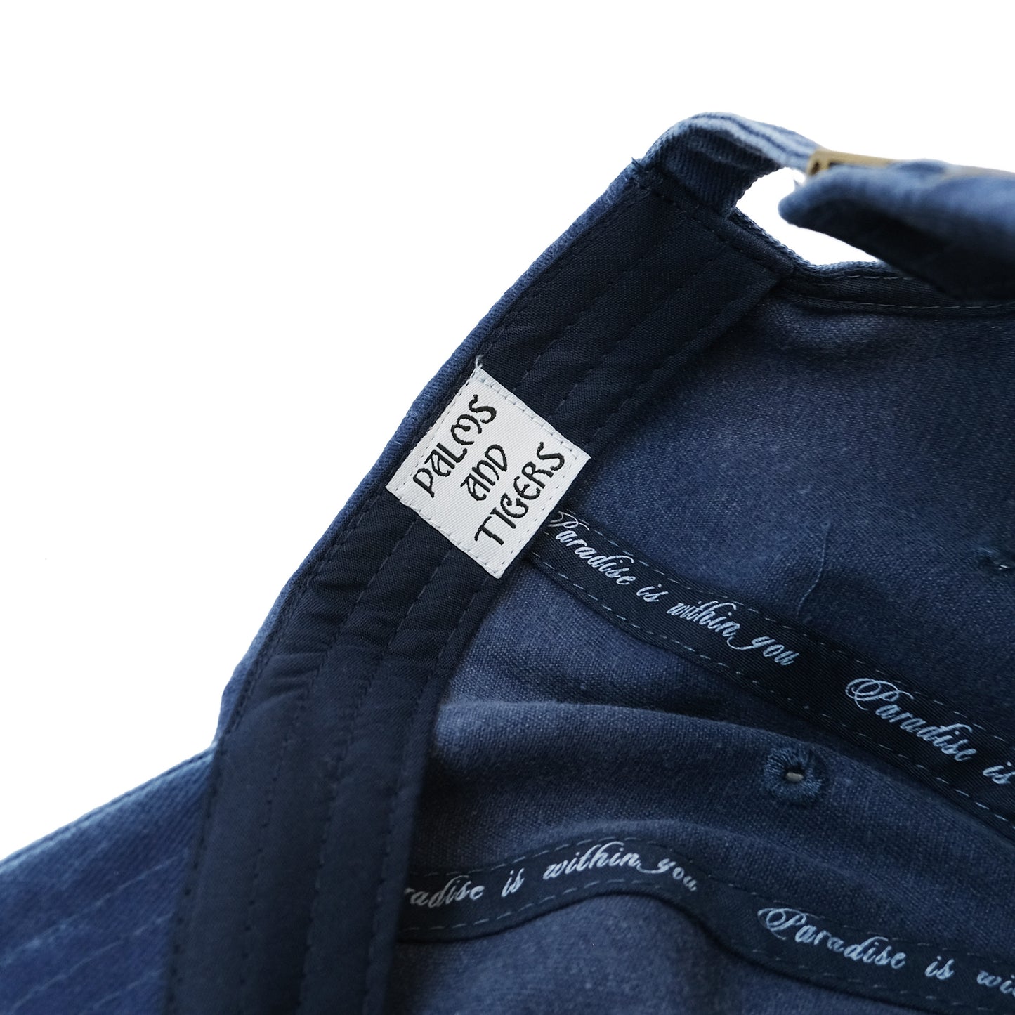 Washed- Blue Cap | Embroidered Tiger