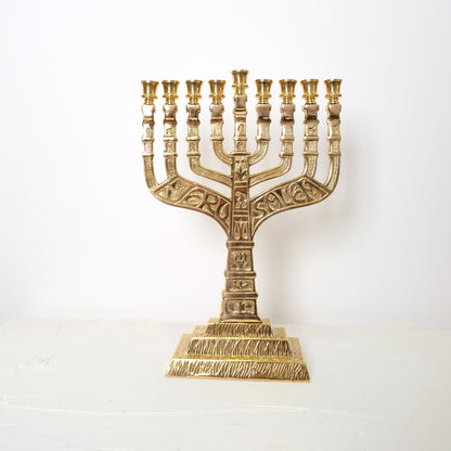 חנוכית ירושלים | נחושת