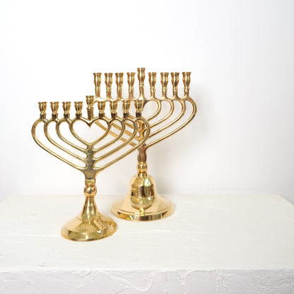 חנוכיה לב | נחושת