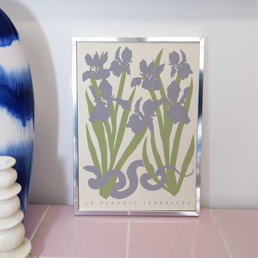 Parradis Terrestre | A4 | Framed Print