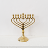 חנוכיה לב | נחושת | גודל קטן