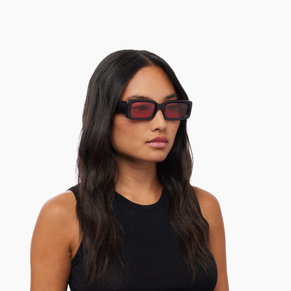 AKILA sunglasses- Verve black and rose