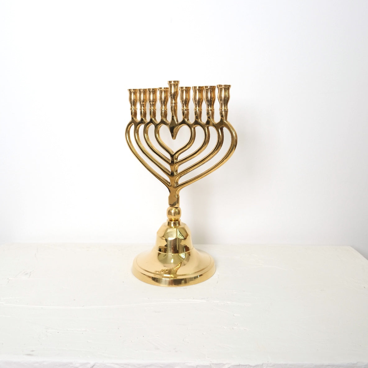 חנוכיה לב | נחושת