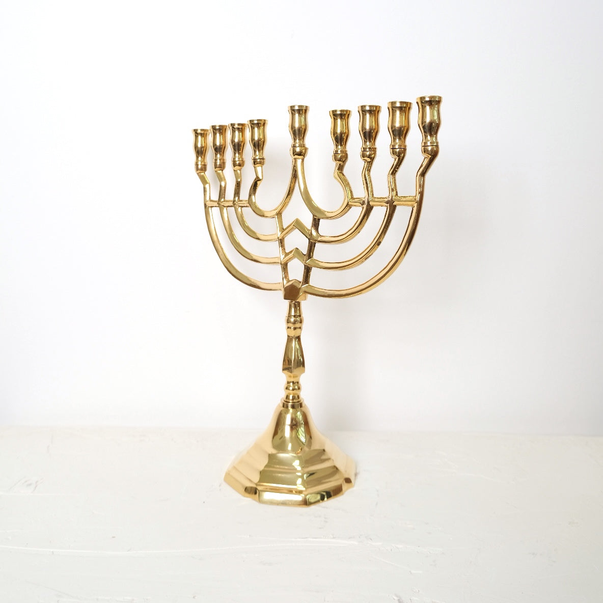 חנוכיה ארט דקו | נחושת
