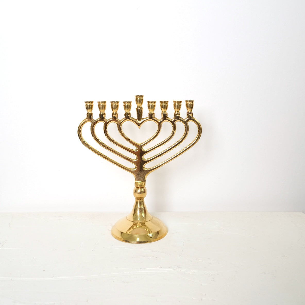 חנוכיה לב | נחושת