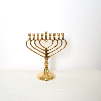 חנוכיה לב | נחושת