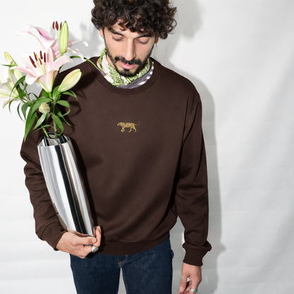 Tiger Sweater | Relaxed fit | Dark Chocolate