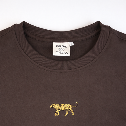 Tiger Sweater | Relaxed fit | Dark Chocolate