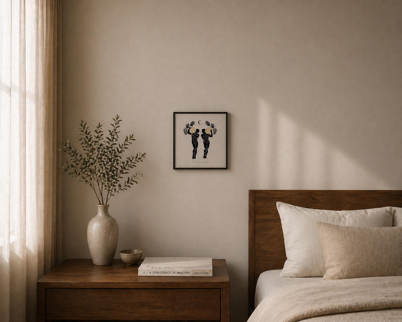 Two Moons Print