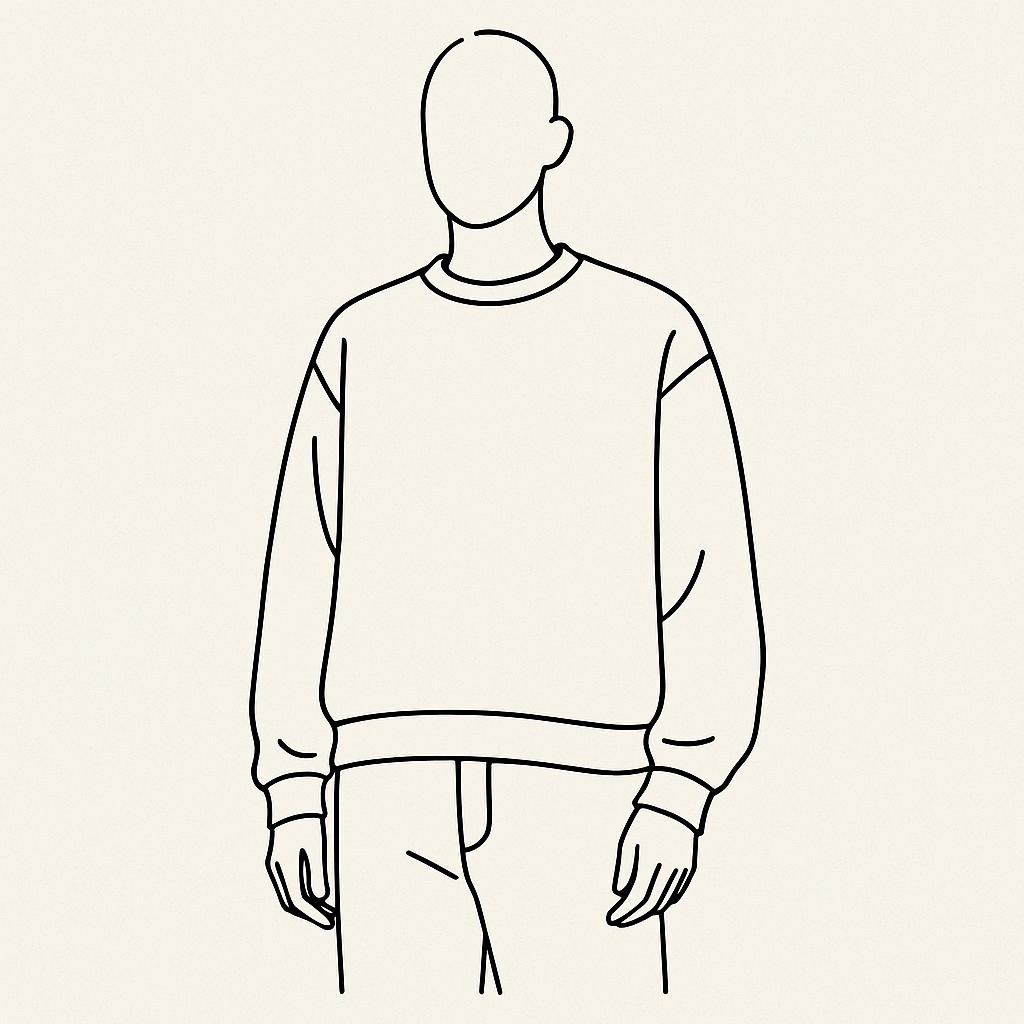 Tiger Sweater | Relaxed fit | Vintage Washed Navy