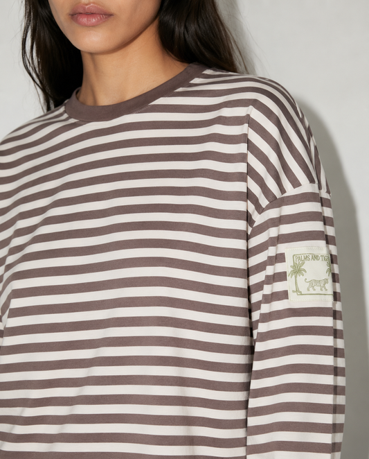 Long Sleeve Semi Crop