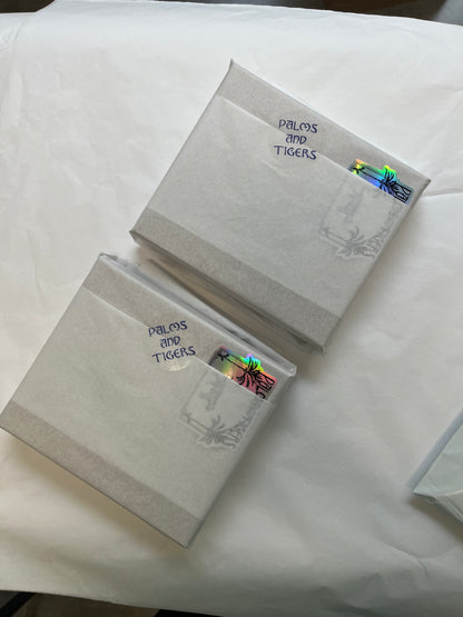 Love Birds Silk Foulard