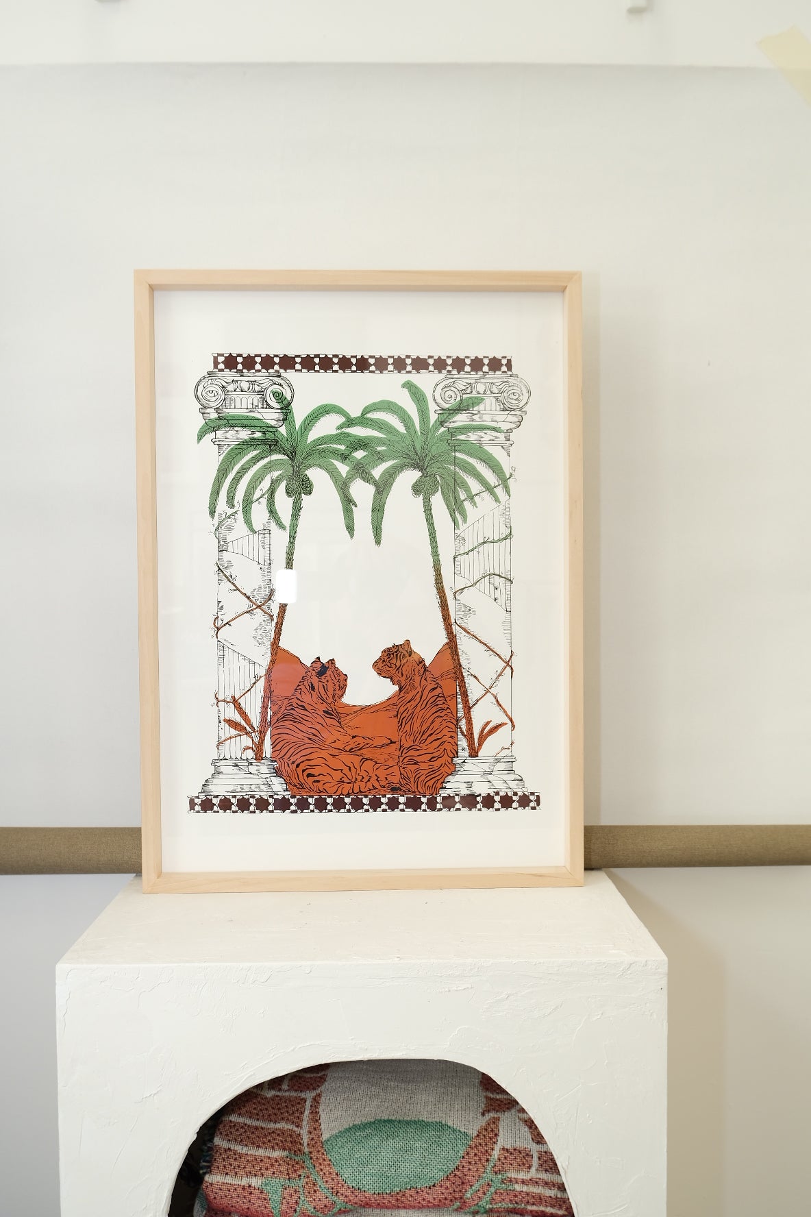 Tigers Temple Screen Print