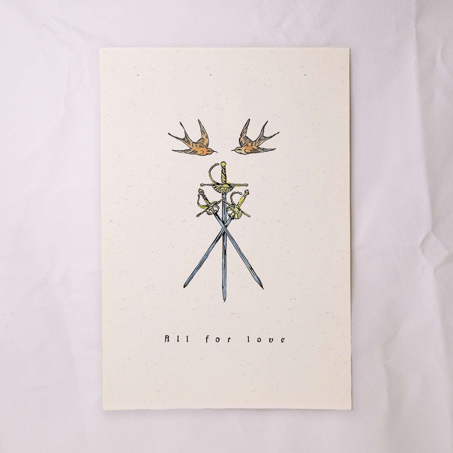 All For Love Print - Daggers