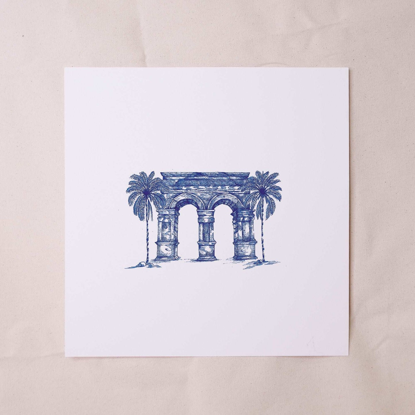 Roman Gate Print