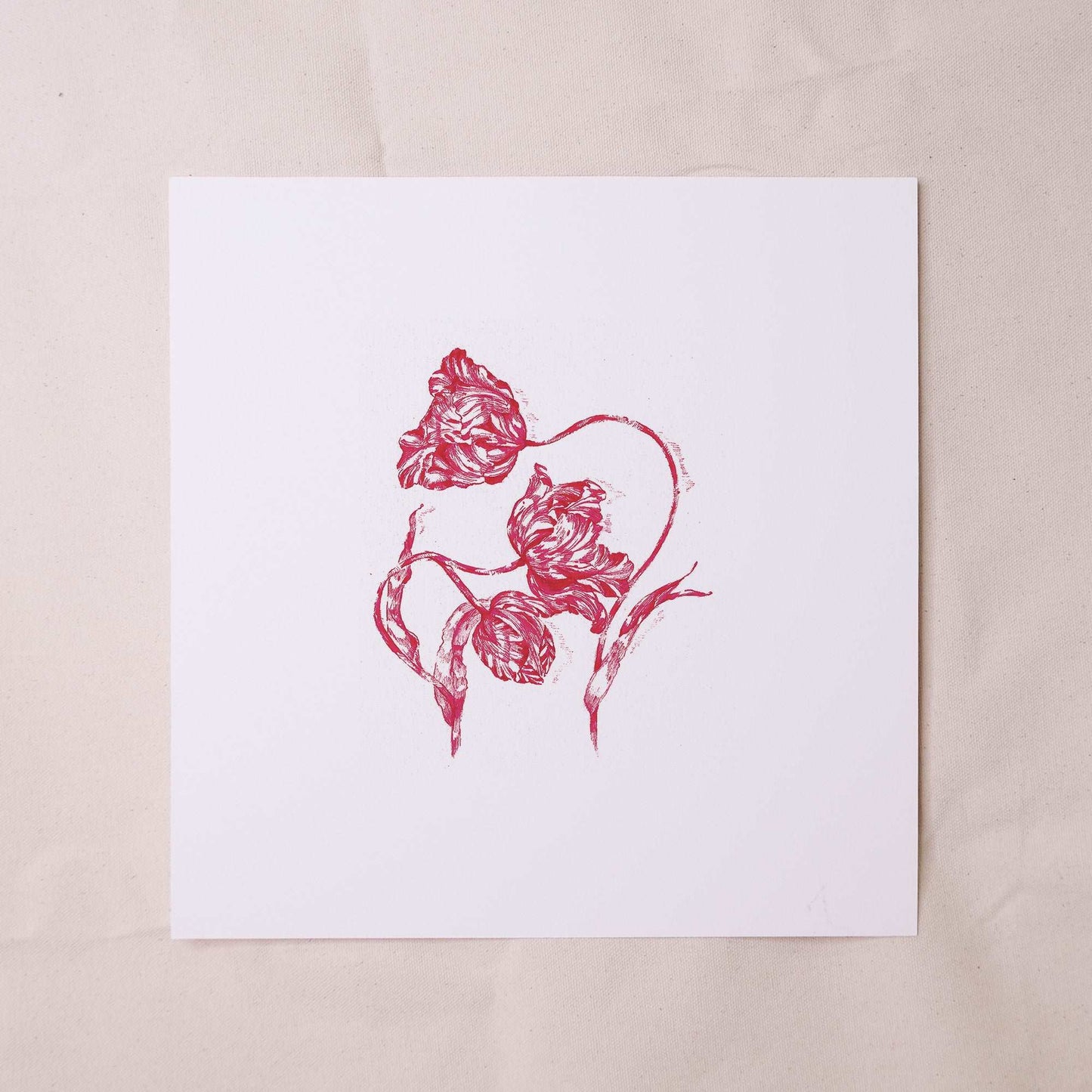 Tulips Botanical Print