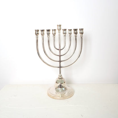 חנוכיה צינורות | ציפוי כסף