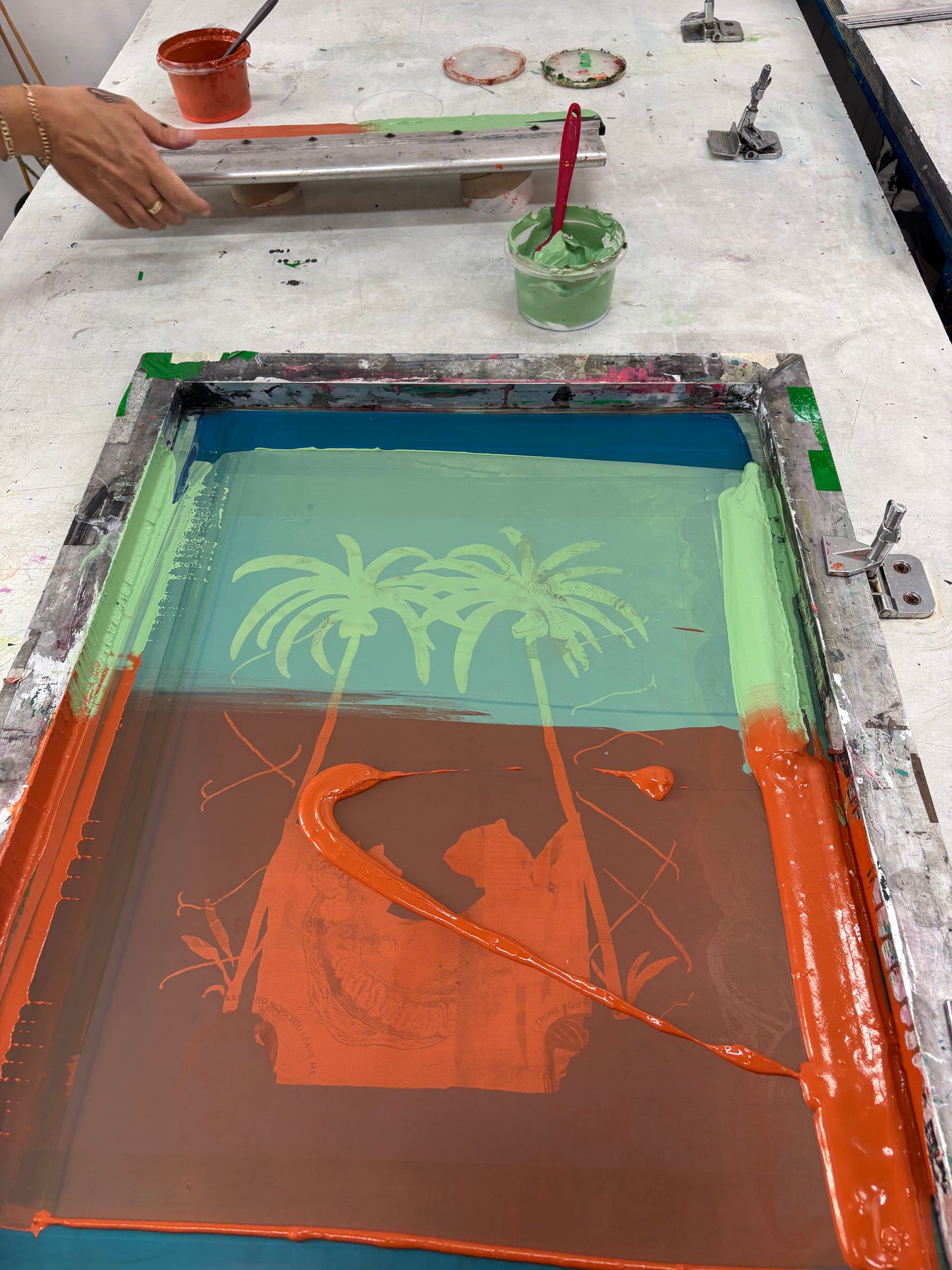 Tigers Temple Screen Print