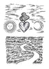 Cosmic Heart Print