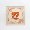 Framed Silk Scarf - COSMOS
