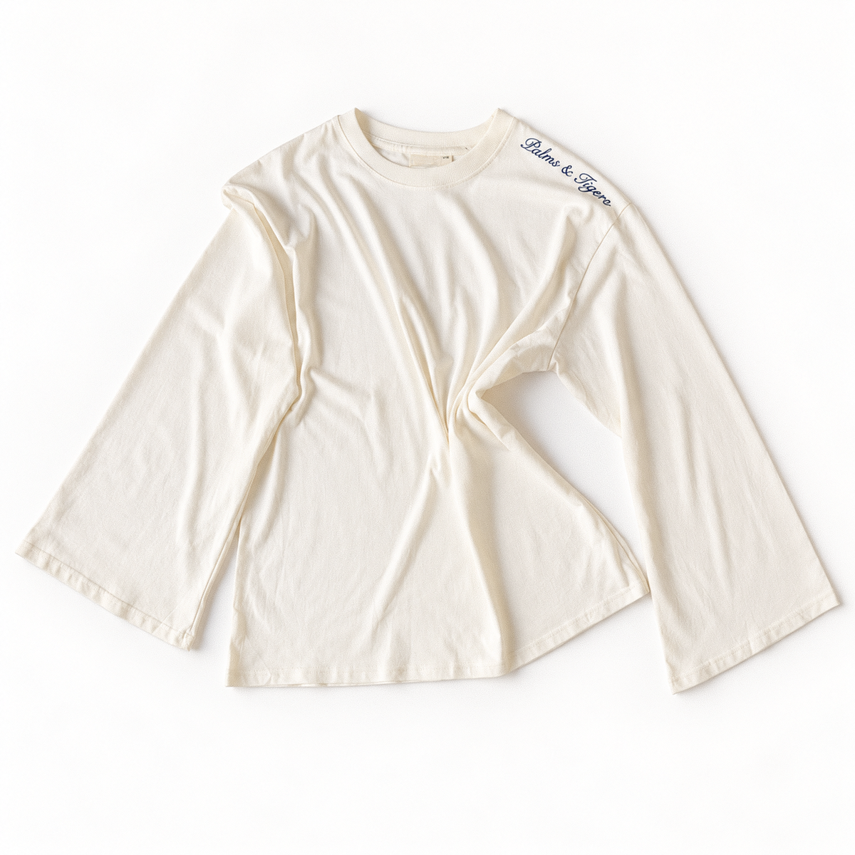 Long Sleeve Shirt in Cream