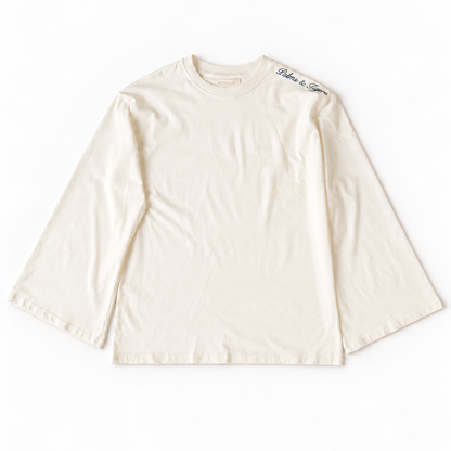 Long Sleeve Shirt in Cream