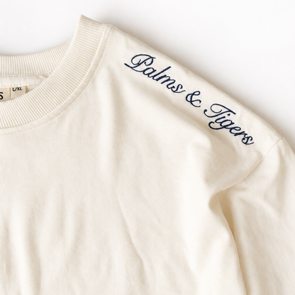 Long Sleeve Shirt in Cream