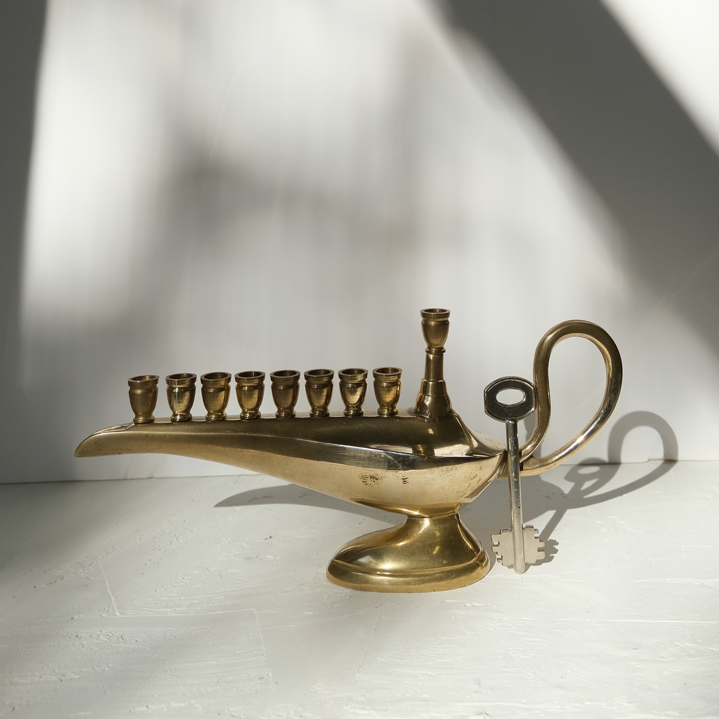 חנוכיה אלדין | נחושת | גודל קטן